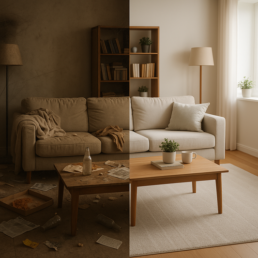 Living Room Cleaning